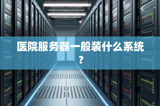 医院服务器一般装什么系统？
