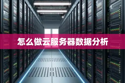 怎么做云服务器数据分析
