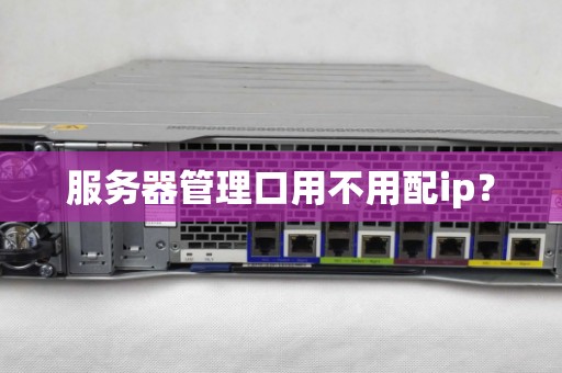 服务器管理口用不用配ip？