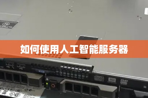 如何使用人工智能服务器