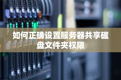如何正确设置服务器共享磁盘文件夹权限 如何正确设置服务器共享磁盘文件夹权限
