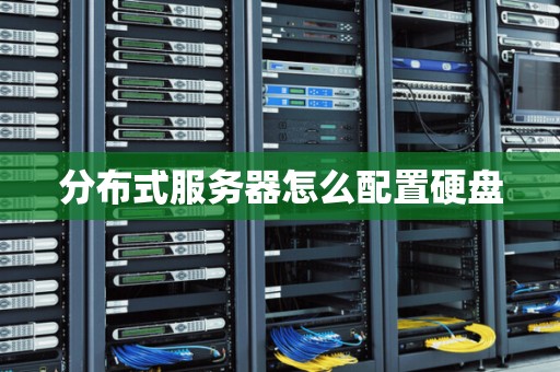 分布式服务器怎么配置硬盘