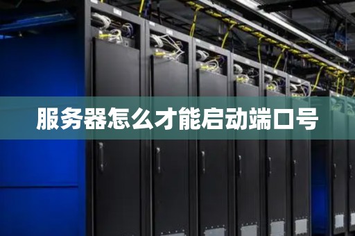 服务器怎么才能启动端口号