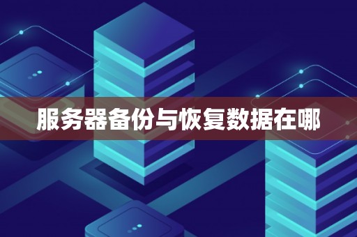 服务器备份与恢复数据在哪 服务器备份与恢复数据在哪