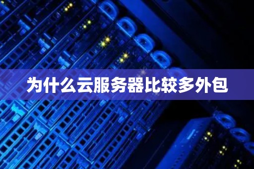 为什么云服务器比较多外包