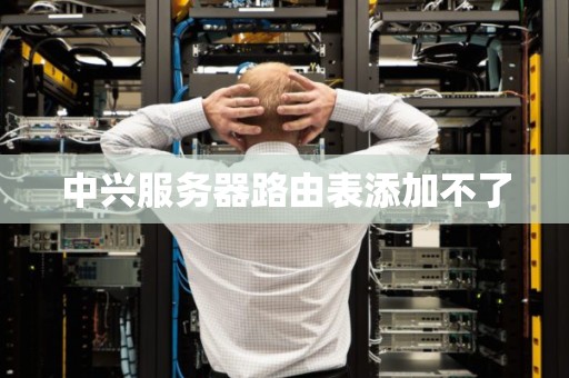 中兴服务器路由表添加不了