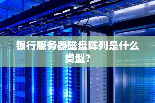 银行服务器磁盘阵列是什么类型？