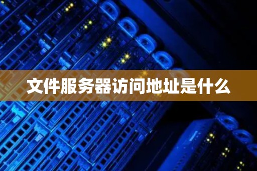文件服务器访问地址是什么