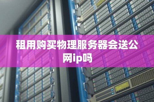 租用购买物理服务器会送公网ip吗