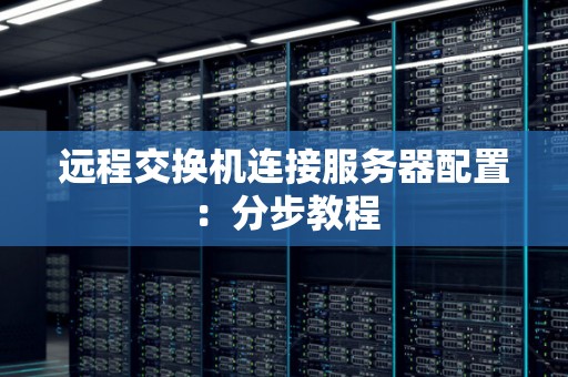 远程交换机连接服务器配置：分步教程