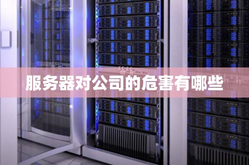 服务器对公司的危害有哪些