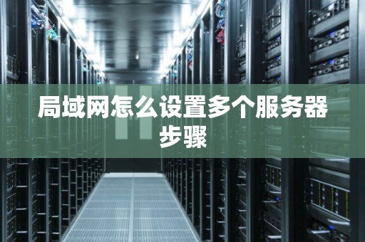 局域网怎么设置多个服务器步骤