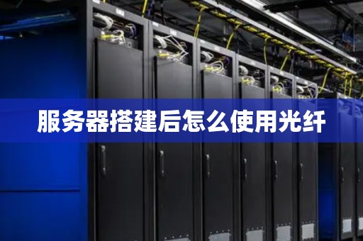 服务器搭建后怎么使用光纤