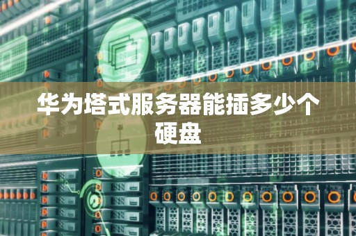 华为塔式服务器能插多少个硬盘 华为塔式服务器能插多少个硬盘
