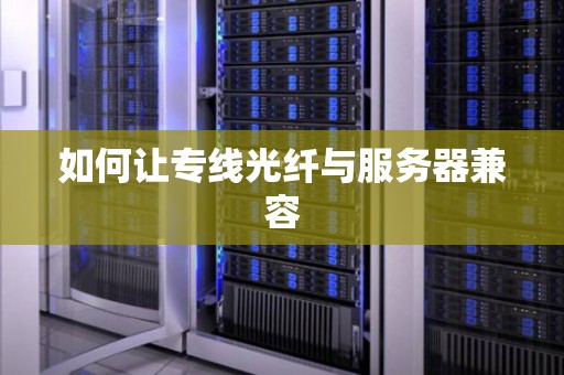 如何让专线光纤与服务器兼容