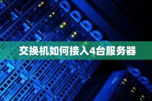 交换机如何接入4台服务器 交换机如何接入4台服务器