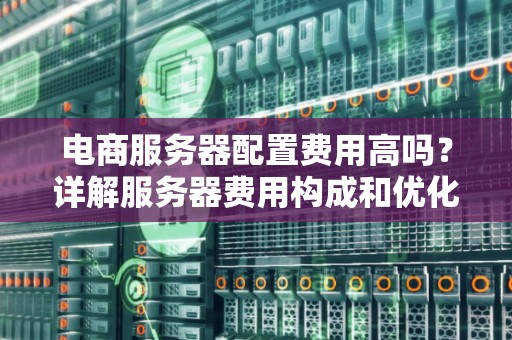 电商服务器配置费用高吗？详解服务器费用构成和优化方案