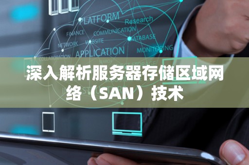 深入解析服务器存储区域网络（SAN）技术
