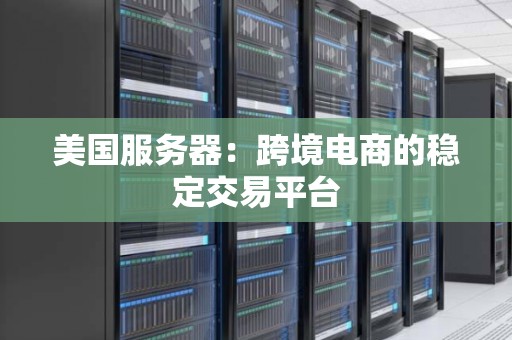 美国服务器：跨境电商的稳定交易平台