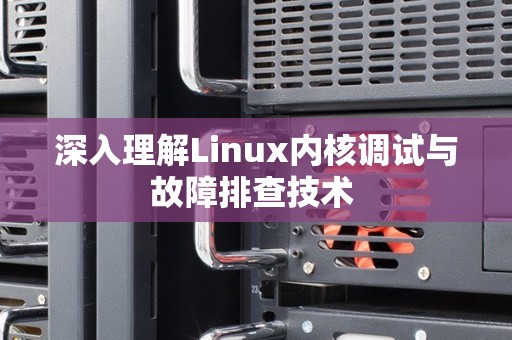 深入理解Linux内核调试与故障排查技术 