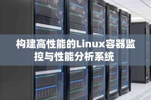 构建高性能的Linux容器监控与性能分析系统 
