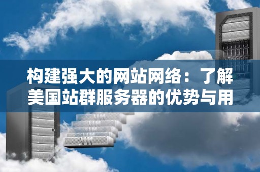 构建强大的网站网络：了解美国站群服务器的优势与用途 
