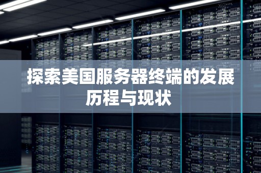 分析美国服务器终端的发展历程与现状 分析美国服务器终端的发展历程与现状