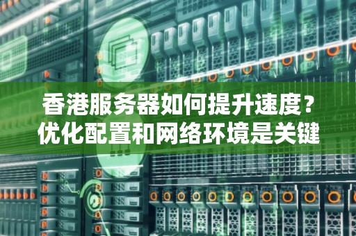 香港服务器如何提升速度?优化配置和网络环境是关键 香港服务器如何提升速度?优化配置和网络环境是关键