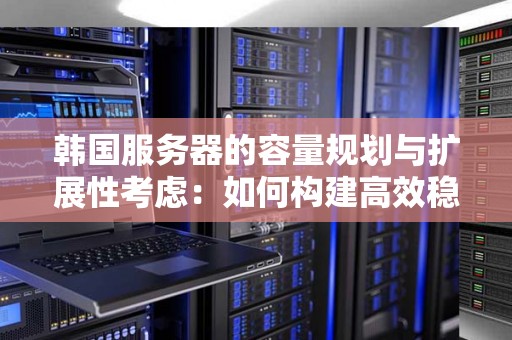 韩国服务器的容量规划与扩展性考虑：如何构建高效稳定的网络基础设施？ 